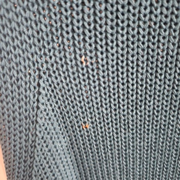 Wilfred Knitted Turquoise Dress - Picture 2 of 5